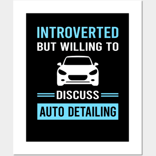 Introverted Auto Detailing Car Detail Detailer Posters and Art